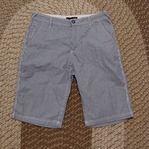 G by Guess Blue Flat Front Shorts